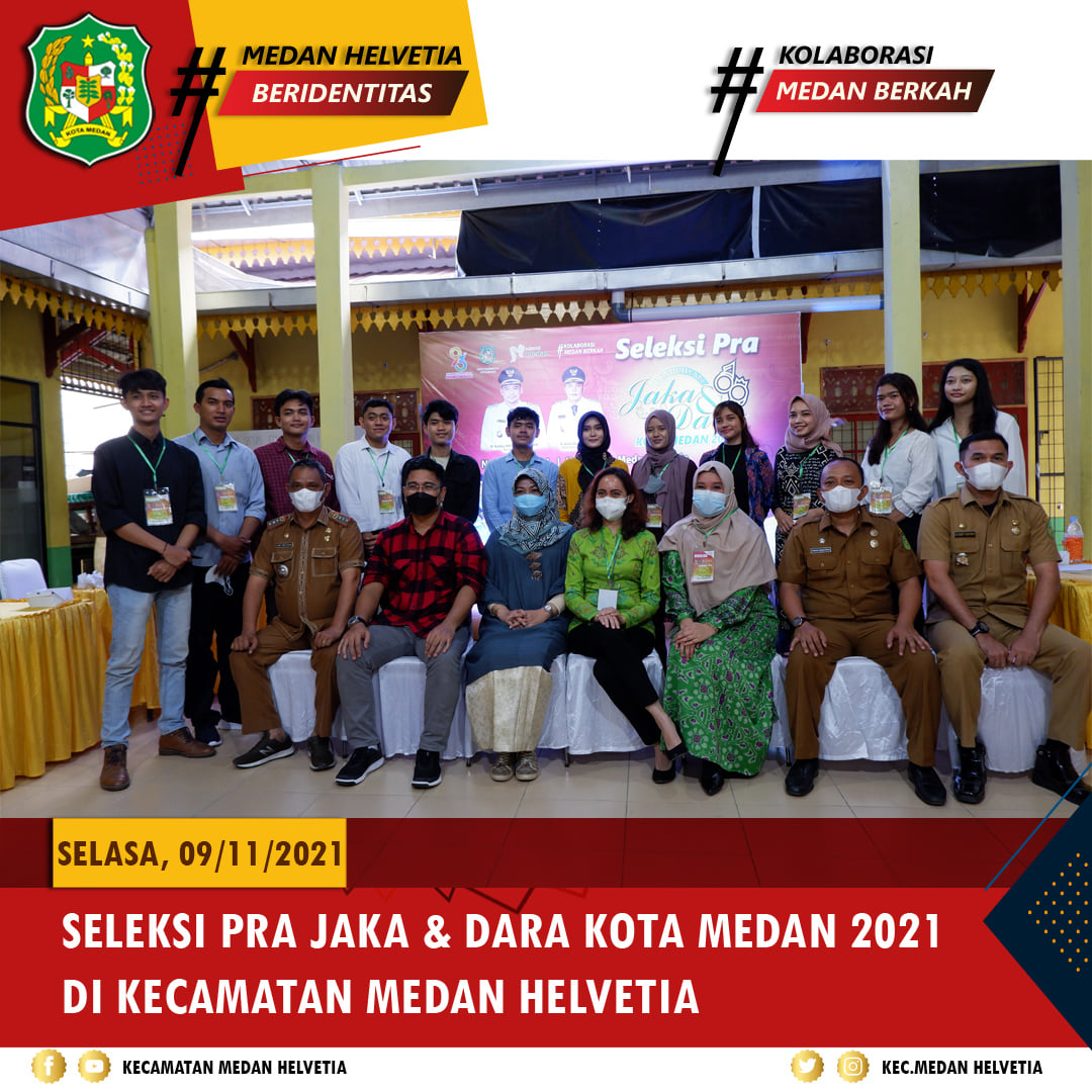 Pemilihan Jaka Dara 2021 Tingkat Kecamatan Medan Helvetia